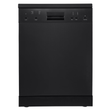 Black Freestanding Dishwasher-600mm 12 place Setting