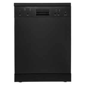 Black Freestanding Dishwasher-600mm 12 place Setting