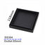 Shower Grate Floor Waste Drain Smart Insert Tile 120*120mm - Black