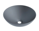 Bondi Matte Grey Basin (Round: 400x400x135)