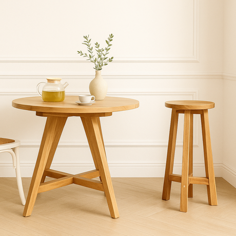 Bradley Grown Teak Bar Stool