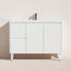 Brighton Freestanding PVC Vanity 1200mm (Single Bowl) (Matte White)