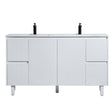 Brighton Freestanding Vanity 1500mm (Single/Double Bowl) (Matte White)