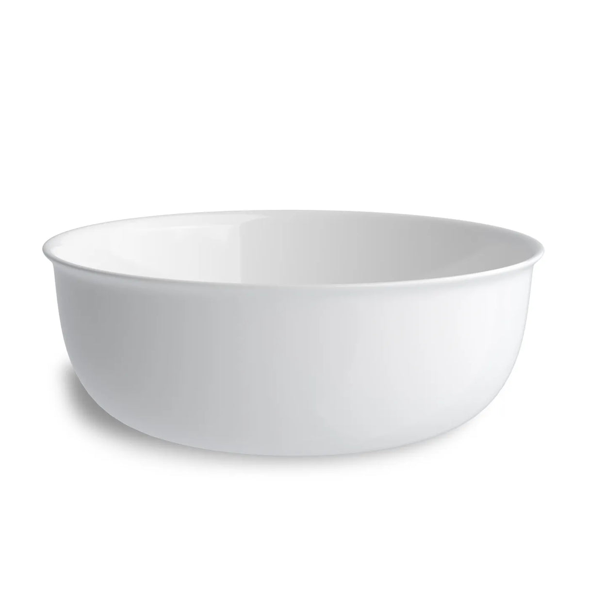 Bronte Gloss White Basin (Round: 365x365x125)