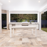 Broulee Extendable Dining table - White
