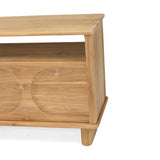 Bruce Teak Bedside Table 0.65m