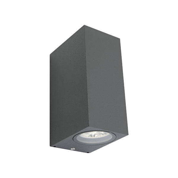 Brugge 2Lt Charcoal Frame IP44