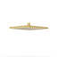 Rosa Square Overhead Shower 254mm - Brushed Gold