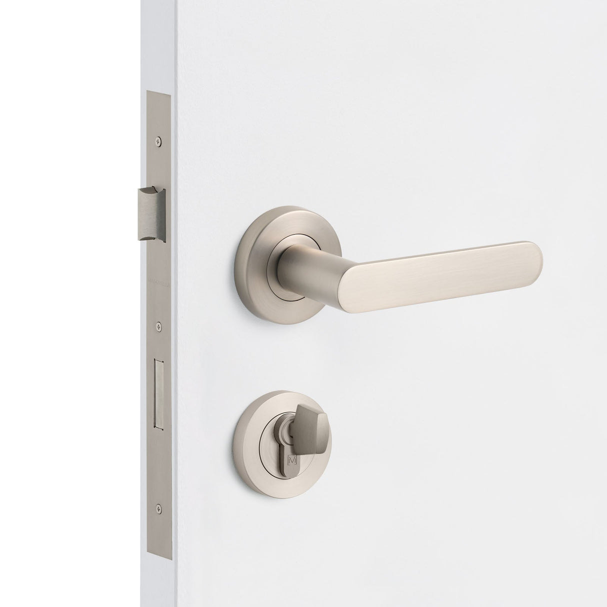 Manovella Entrance Door Kit- Fairhaven-Brushed Nickel