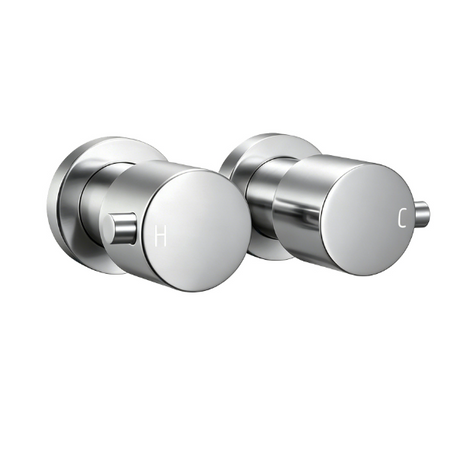 Shower Wall Tap - Brushed Nickel