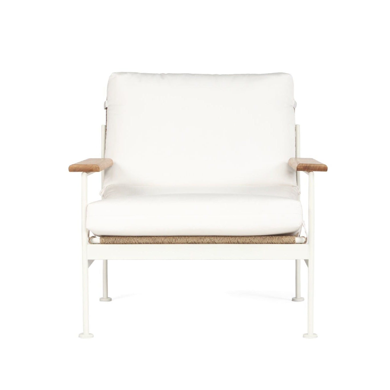Brynn Outdoor 1 Seater Sofa – Pearl Whitley 0.84m