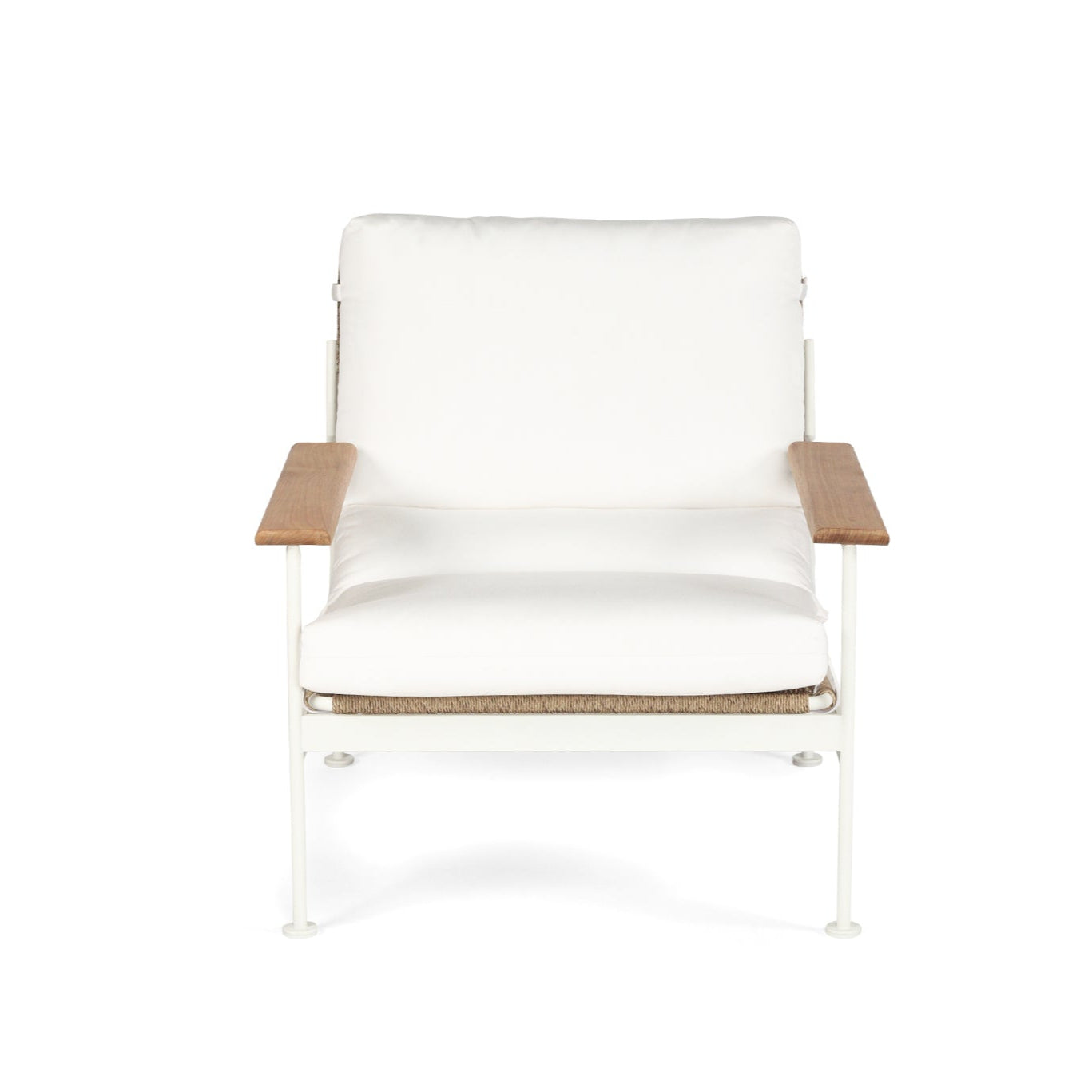Brynn Outdoor 1 Seater Sofa – Pearl Whitley 0.84m