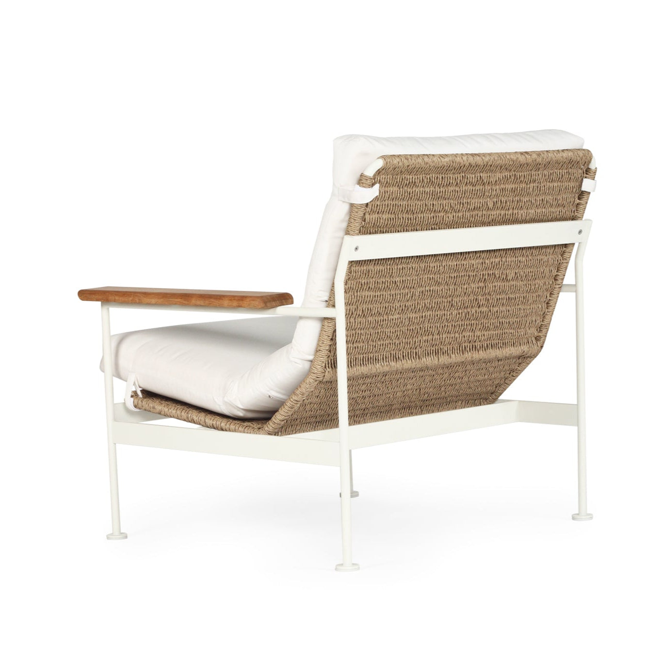 Brynn Outdoor 1 Seater Sofa – Pearl Whitley 0.84m