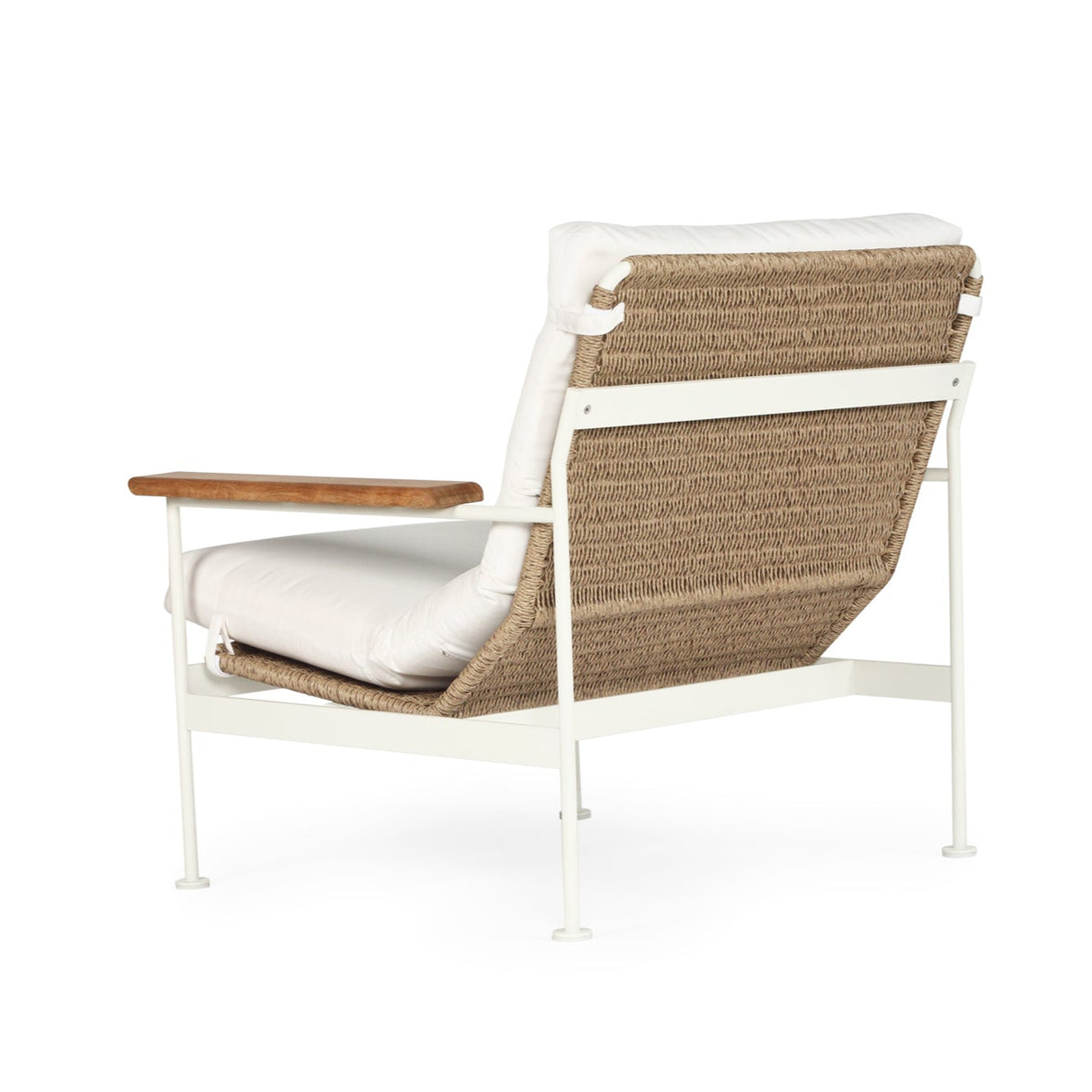 Brynn Outdoor 1 Seater Sofa – Pearl Whitley 0.84m