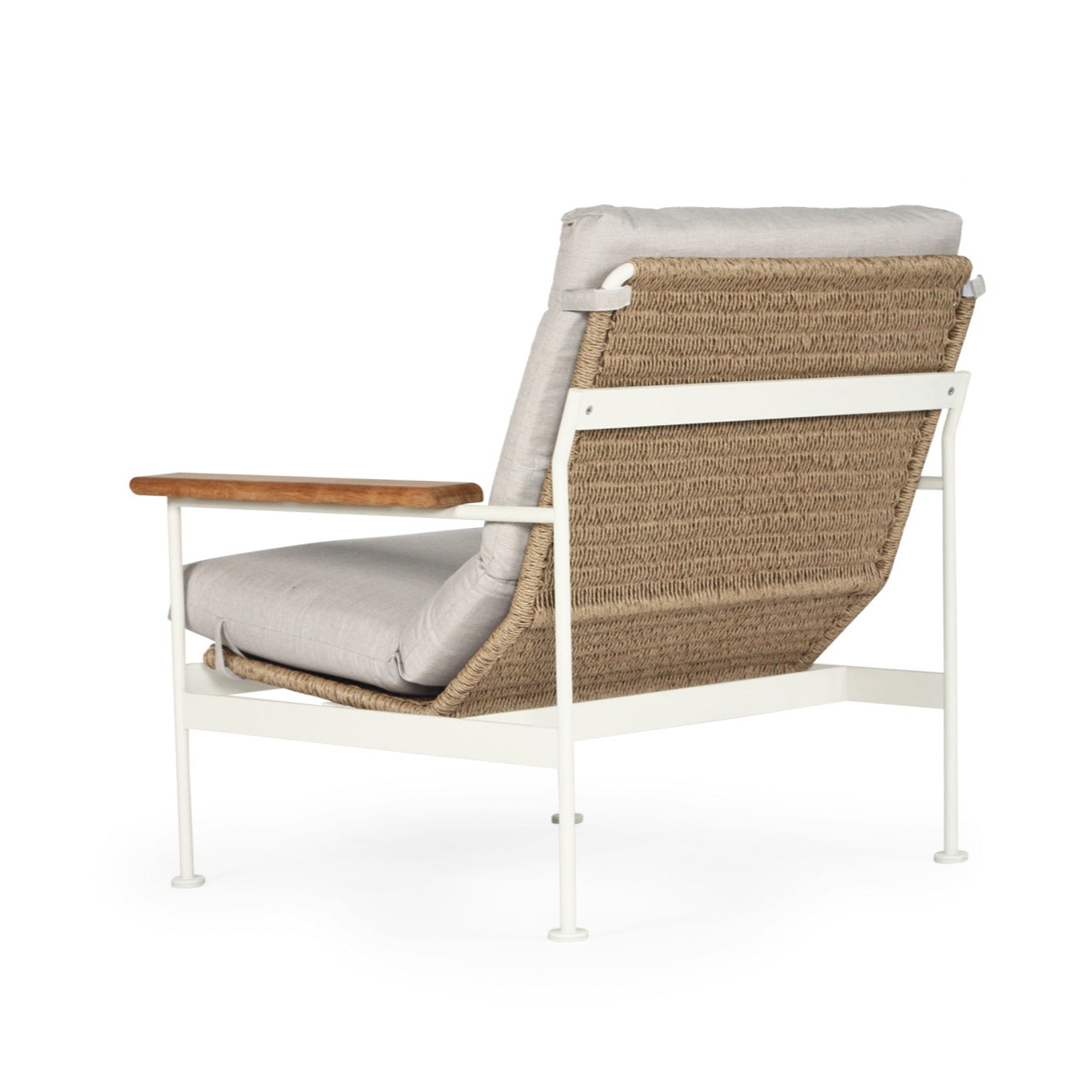 Brynn Outdoor 1 Seater Sofa – Pearl Whitley 0.84m