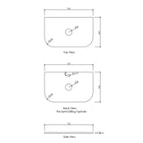 Burleigh Stone 750 tap hole-drawing