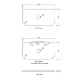 Burleigh Stone 900 tap hole-drawing