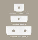 Burleigh Vanity Stone option