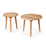 Burlington Teak Side Table - 0.45m