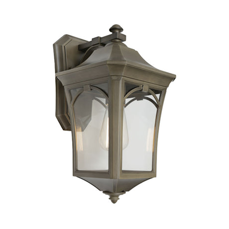 Burston Large Outdoor Wall Light Old Bronze IP44