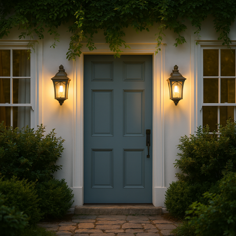 Burston Large Outdoor Wall Light Old Bronze IP44