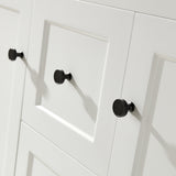 Harrington Floor PVC Cabinet Vanity 1200mm (Matte White) (Double Bowl)