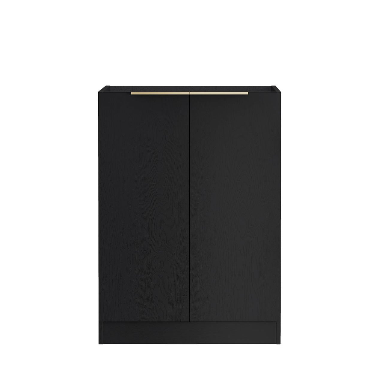 Byron Black Oak Laundry Base Cabinet (632x580x880)