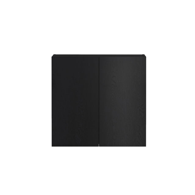 Byron Black Oak Laundry Wall Cabinet (632x328x600)