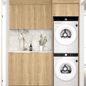 Byron Natural Oak Laundry Cabinet