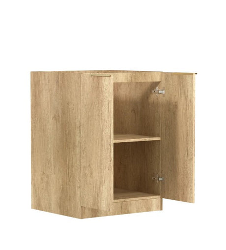 Byron Natural Oak Laundry Base Cabinet (632x584x880)