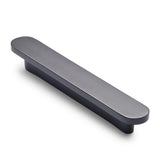 Manovella Matte Black Oval Profile Cabinet Pull - Imogen