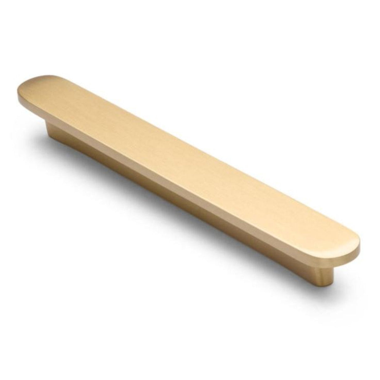 Manovella Brushed Brass Oval Profile Cabinet Pull - Imogen