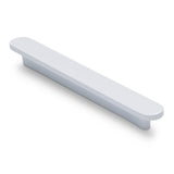 Manovella White Oval Profile Cabinet Pull - Imogen