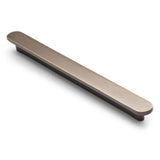 Manovella Aged Brass Oval Profile Cabinet Pull - Imogen