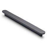 Manovella Matte Black Oval Profile Cabinet Pull - Imogen