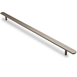 Manovella Aged Brass Oval Profile Cabinet Pull - Imogen
