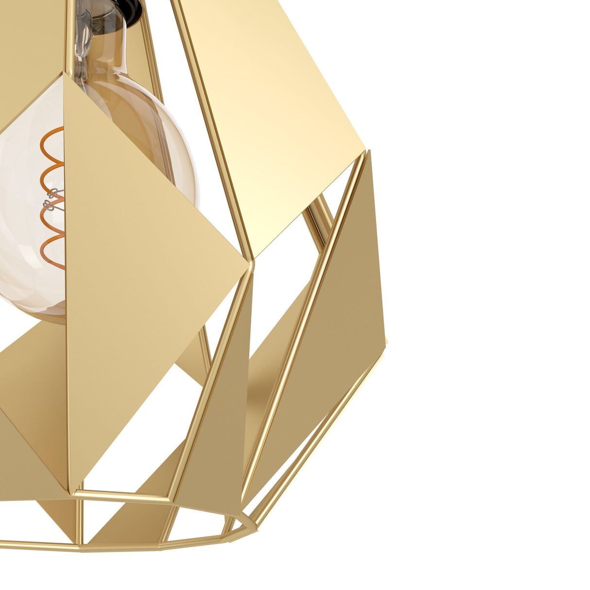 CARLTON Pendant Light (Gold)-3 Lights