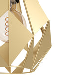 CARLTON Pendant Light (Gold)-3 Lights