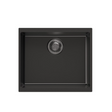 CARYSIL Black Single Bowl Granite Kitchen Sink (530x460x200)