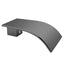 CASCADE Series Waterfall Bathtub/Basin Wall Spout - Brushed Gun Metal