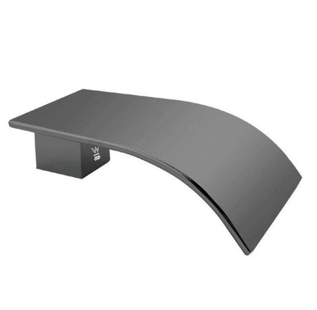 CASCADE Series Waterfall Bathtub/Basin Wall Spout - Brushed Gun Metal