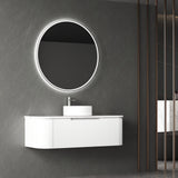 PETRA MARK II Wall Hung Curve Vanity Matte White (All Sizes)