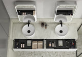 FLAUTO Wall Hung Vanity Matte White (All Sizes)