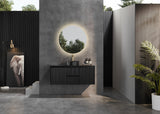 Brindabella Wall Hung Vanity (Middle Drawer) 1200mm (Single/Double Bowl) (Matte Black)