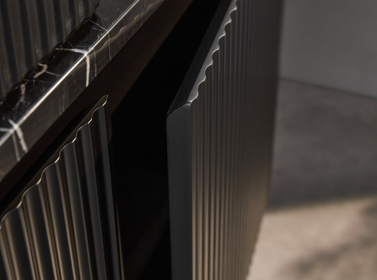 Brindabella Wall Hung PVC Cabinet 1200mm (Single Bowl) (Matte Black)