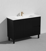 Brighton Freestanding PVC Vanity 1200mm (Single Bowl) (Matte Black)