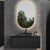 Brindabella Wall Hung PVC Cabinet 1200mm (Single Bowl) (Matte Black)