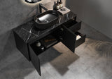 Brindabella Wall Hung PVC Cabinet 1200mm (Single Bowl) (Matte Black)