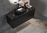 Brindabella Wall Hung PVC Cabinet 1200mm (Single Bowl) (Matte Black)