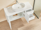 Brindabella Wall Hung PVC Cabinet 1200mm (Single Bowl) (Matte White)